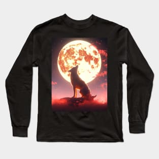 Full moon Long Sleeve T-Shirt